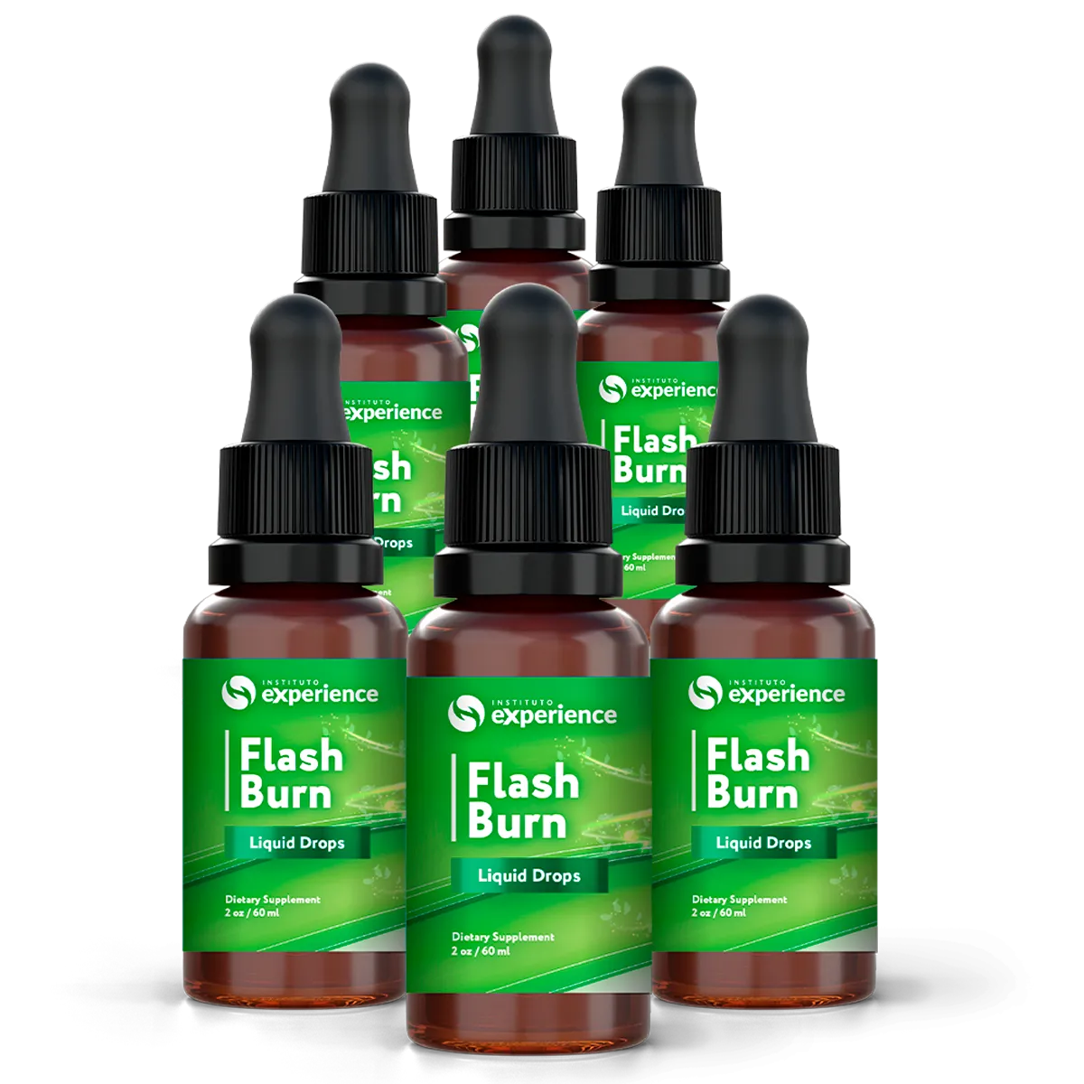 FlashBurn 6 bottle package — 180 day supply best value offer