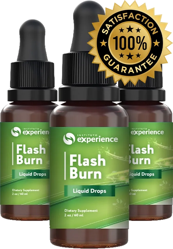 Order FlashBurn now — limited time discount on natural metabolism support liquid drops
